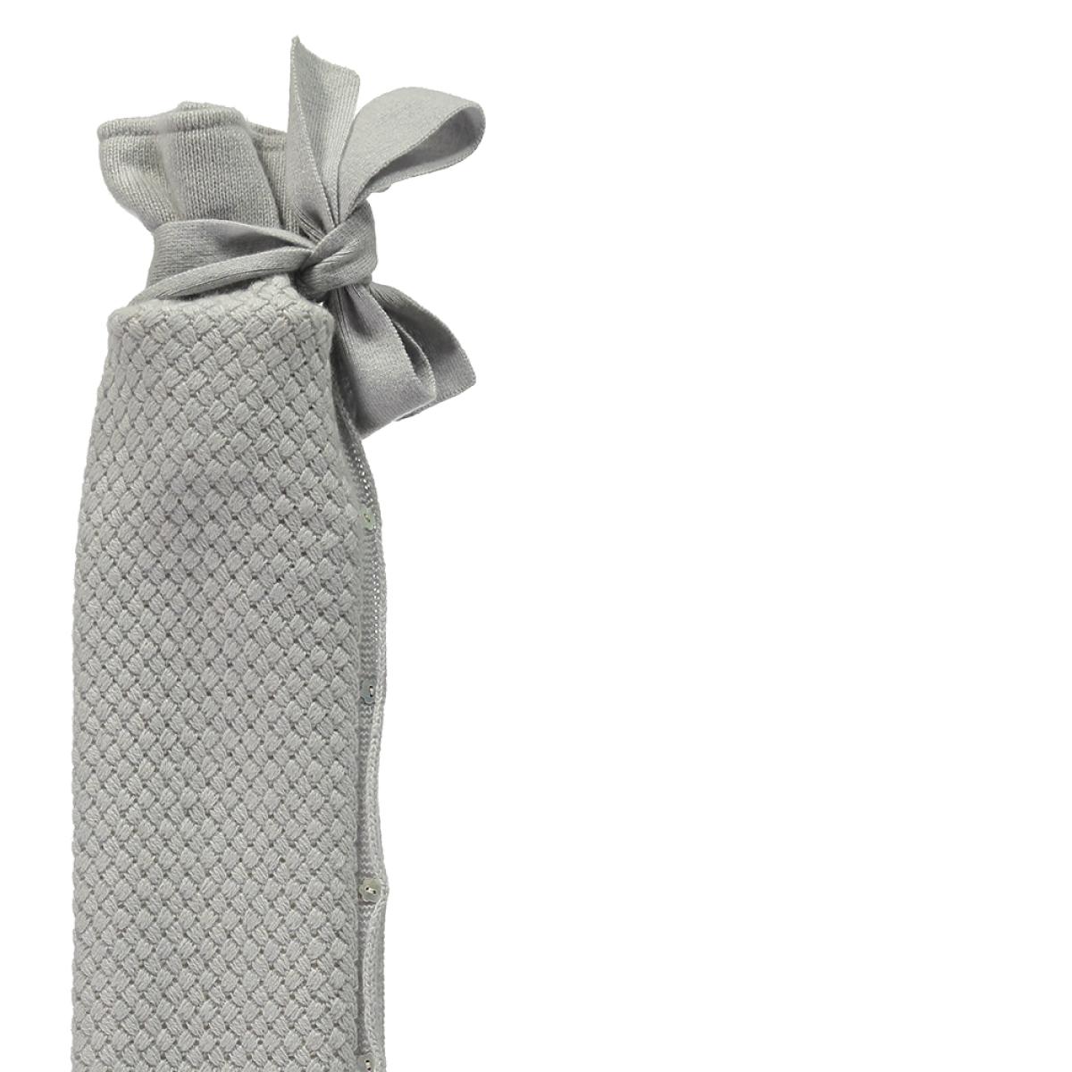 YuYu Chelsea Cashmere Hot Water Bottle in Potash Grey 81x13cm – image 3