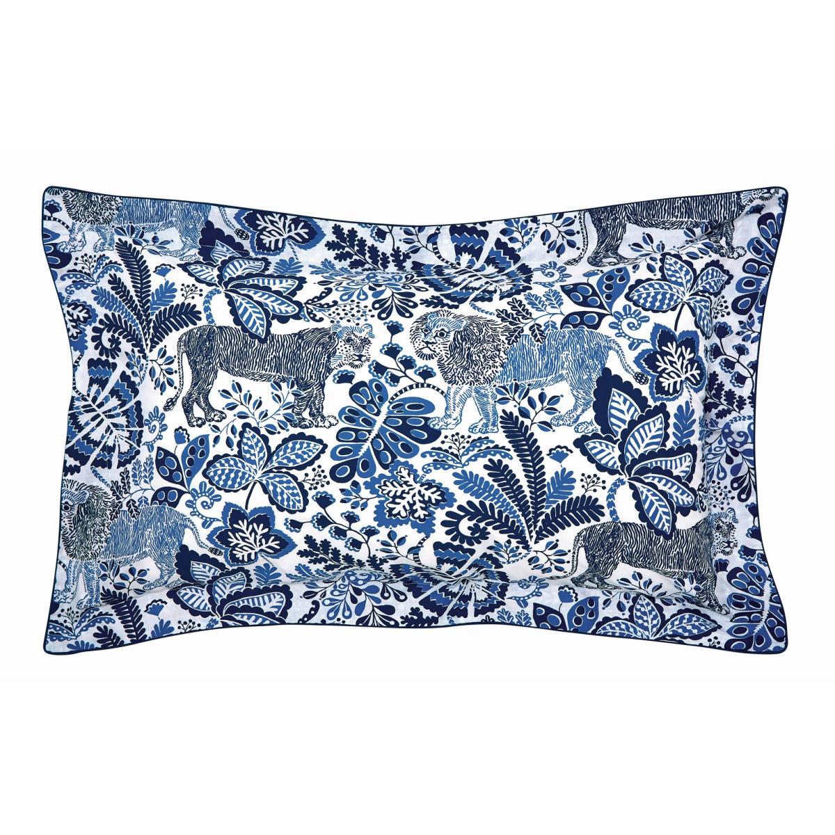 Rumble In The Jungle Bedding Duvet Cover and Pillowcase by Scion in Denim Blue 140x200cm – image 3