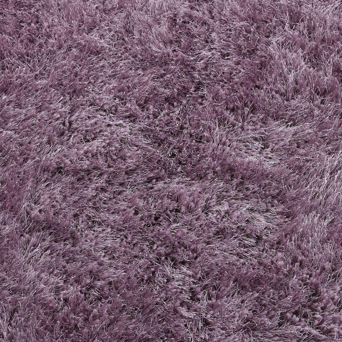 Extravagance Shaggy Modern Plain Rugs in Lilac Purple&nbsp;60x120cm – image 2