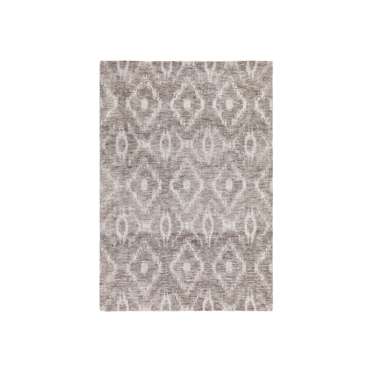 Mason Diamond Modern Abstract Rugs in Grey Silver120x170cm – image 1
