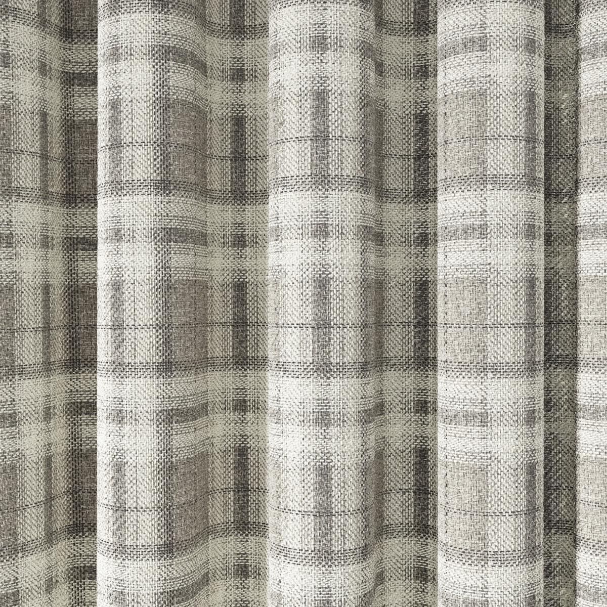 Harriet Check Curtains by Helena Springfield in Mocha Brown 229x183cm – image 4