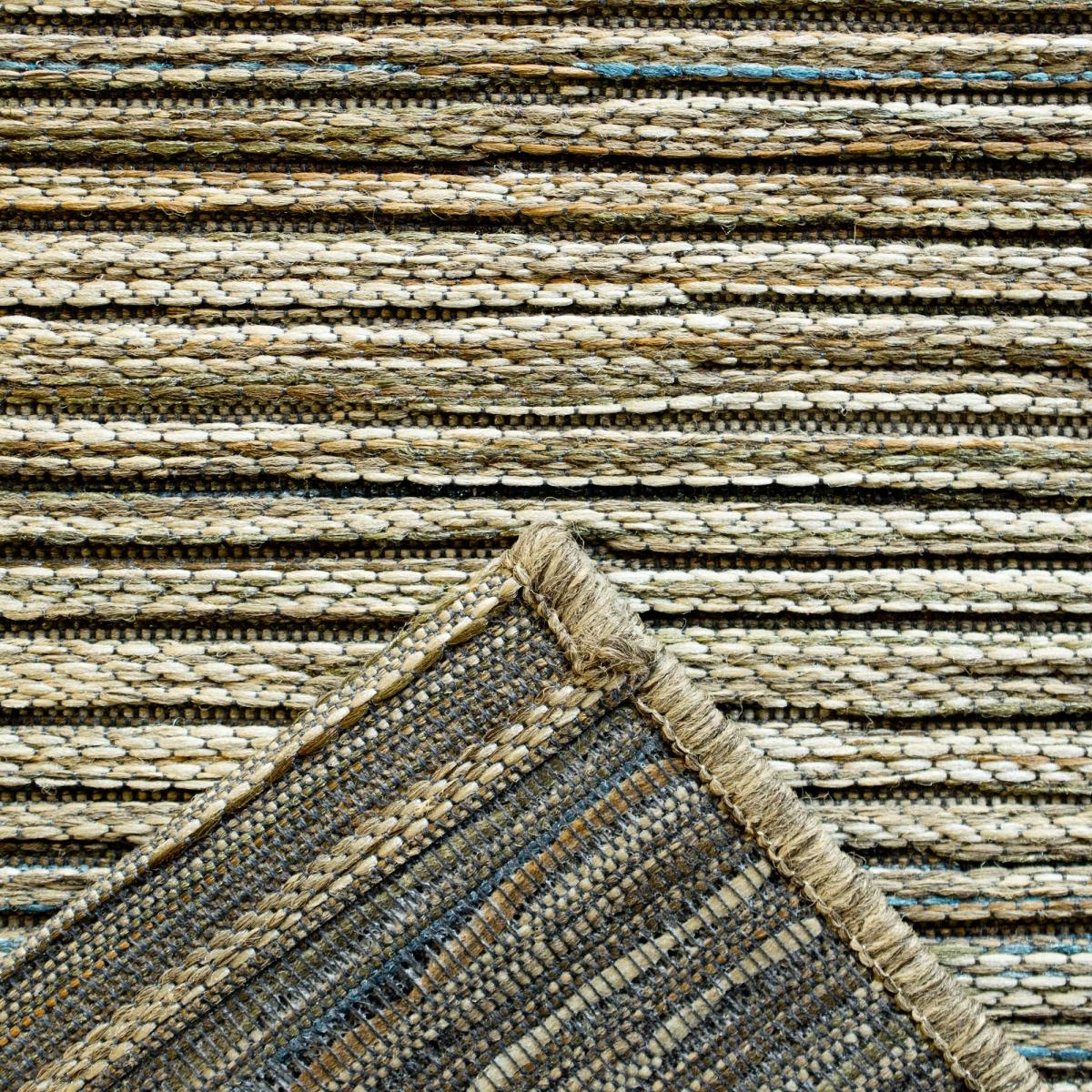 Brighton Indoor Outdoor 98122 2001 Rugs in Beige Blue 80x150cm – image 4