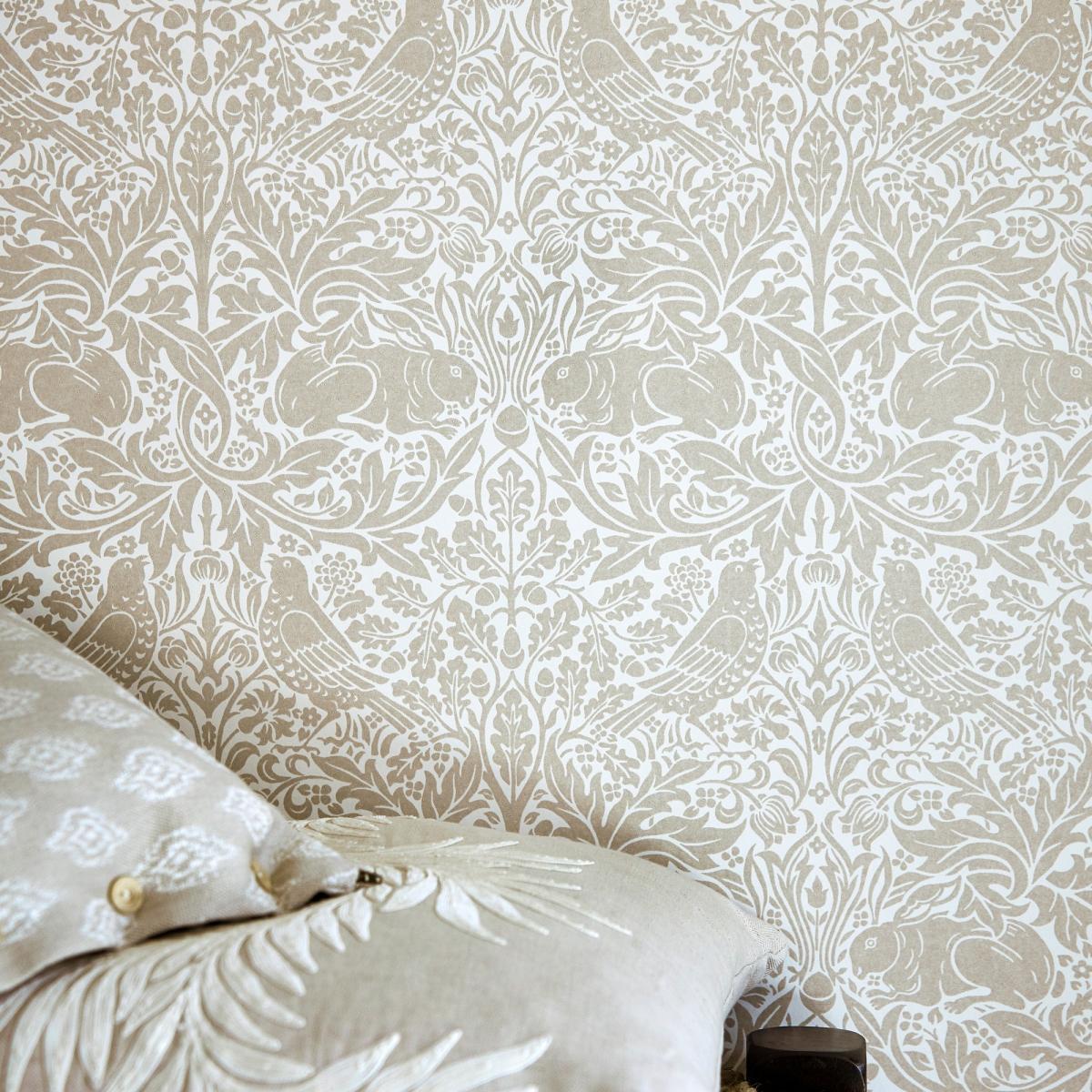 Pure Brer Rabbit Wallpaper 216531 by Morris & Co in Linen Roll – image 2
