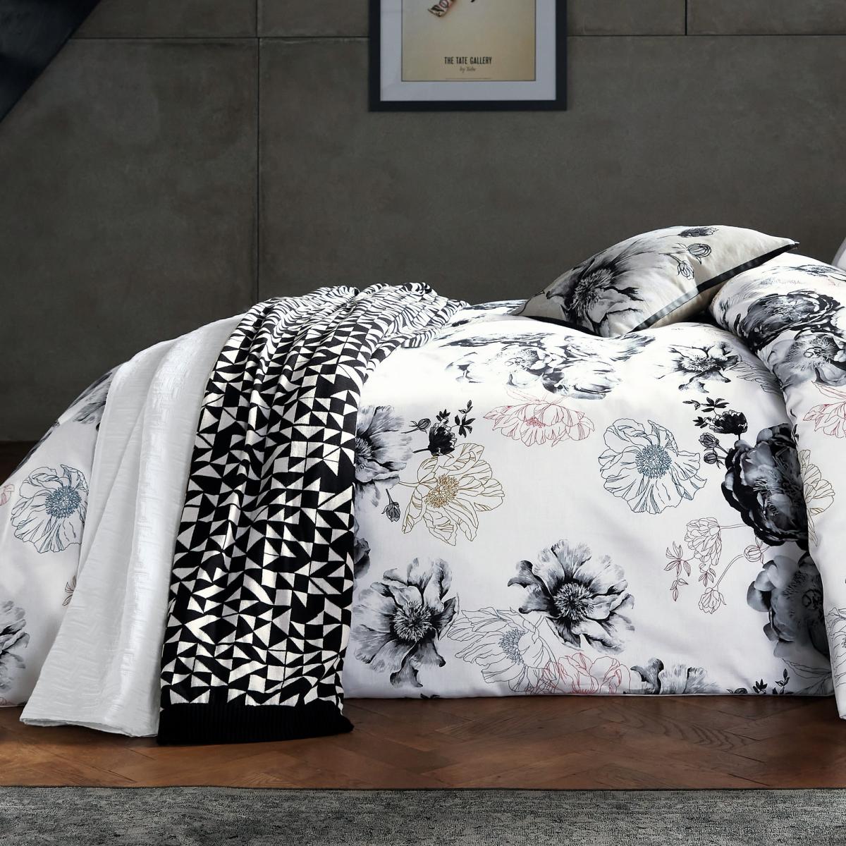 Fresh Start Floral Bedding Duvet Cover and Pillowcase by Ted Baker in White&nbsp;74x48cm – image 5
