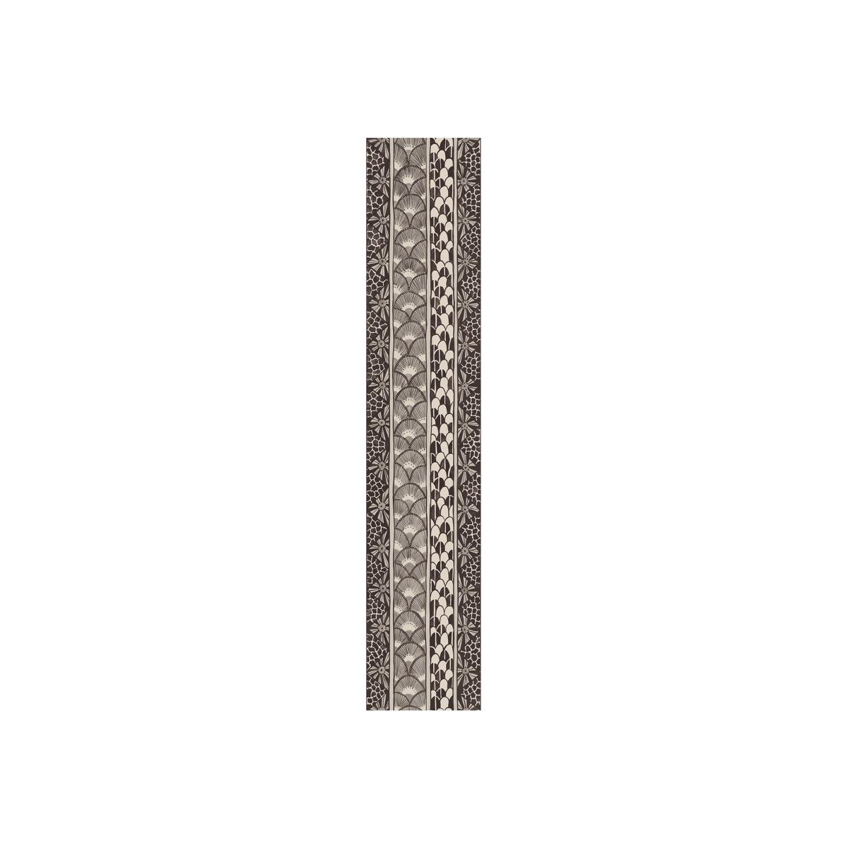 Ardmore Border Wallpaper 5025 by Cole & Son in Soot SnowRoll