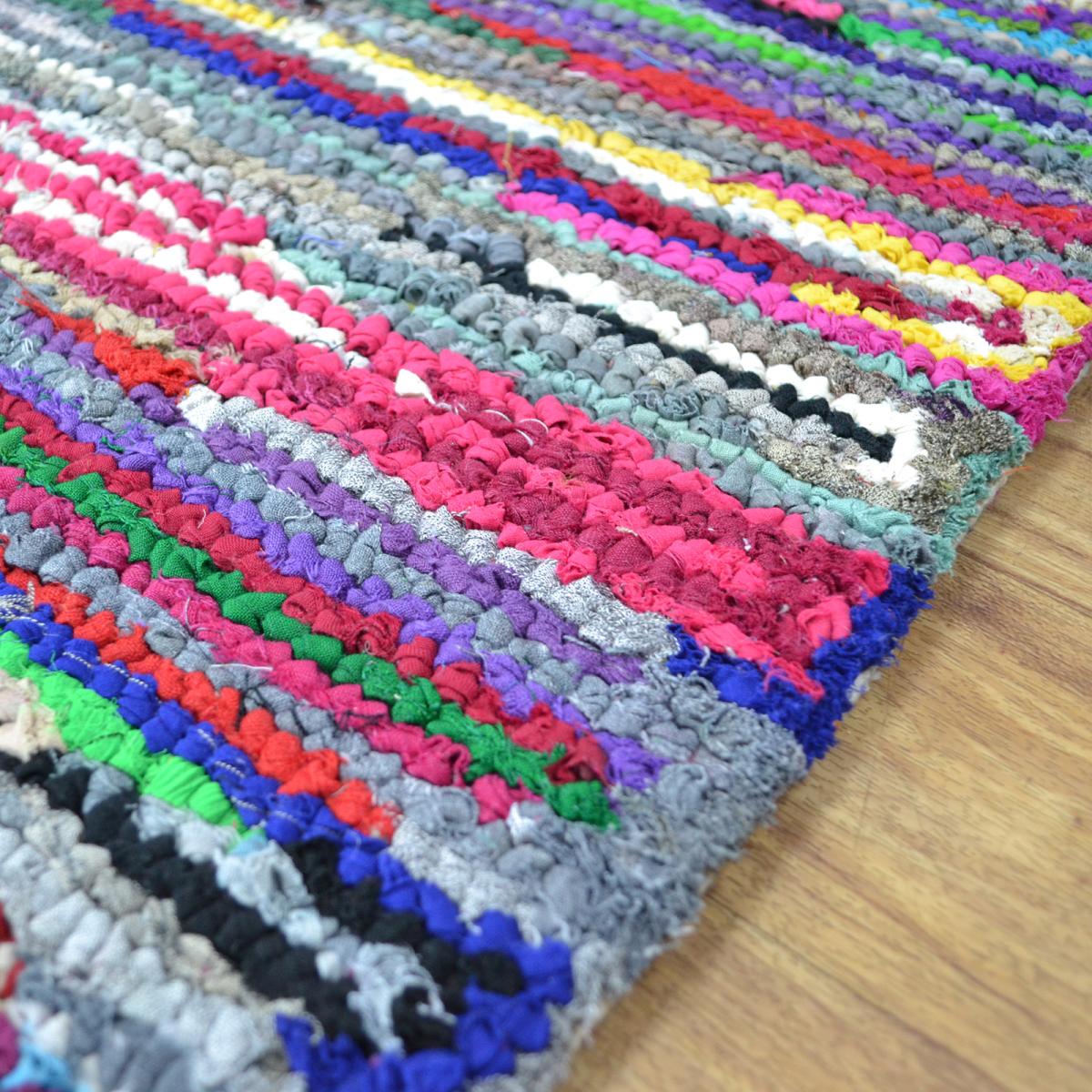 Cotton Chindi Galaxy Multicoloured Rugs 05 120x170cm – image 3