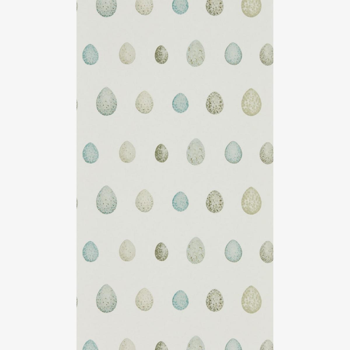 Nest Egg Wallpaper 216502 by Sanderson in Eggshell Ivory Roll