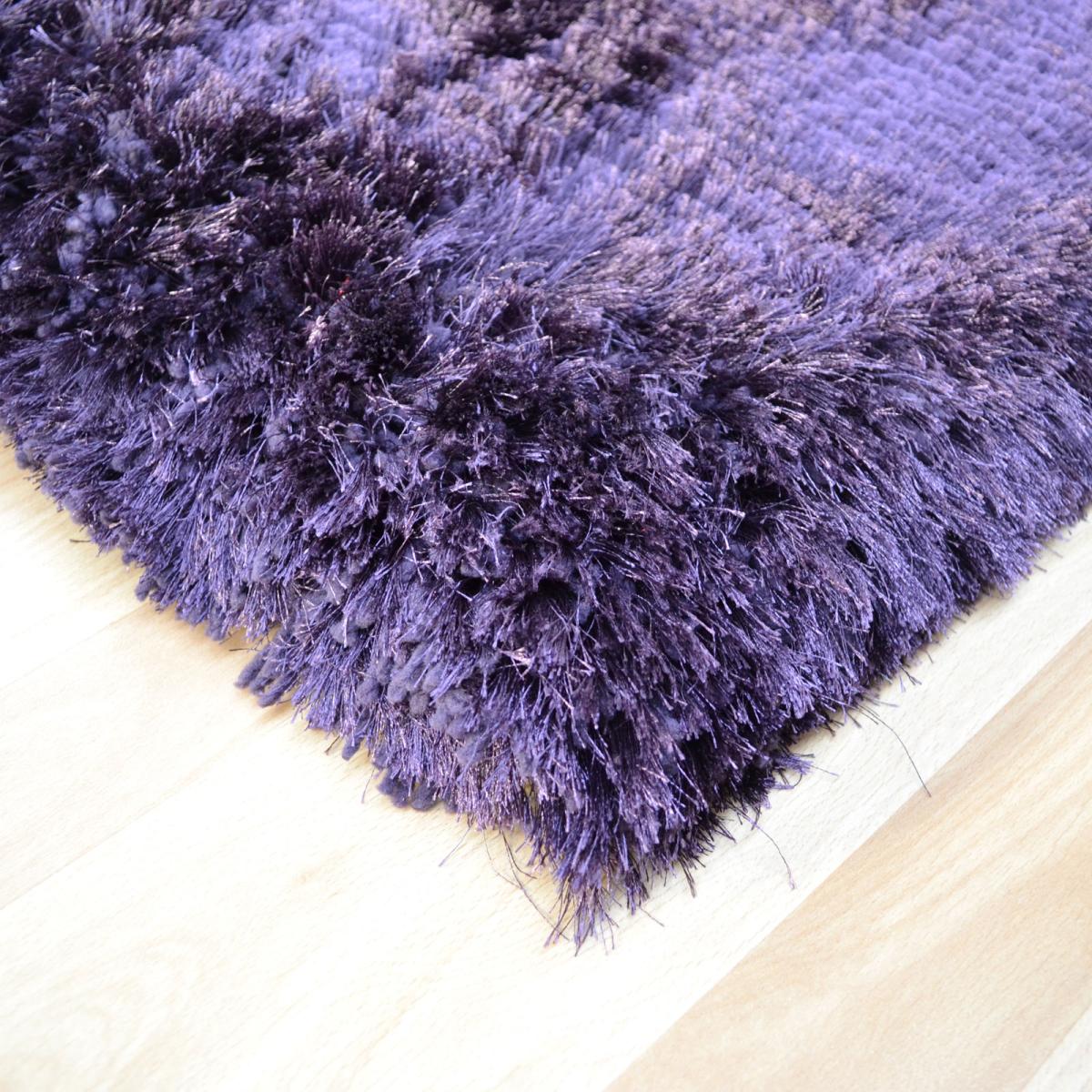 Whisper Shiney Shaggy Rugs in Heather – image 2
