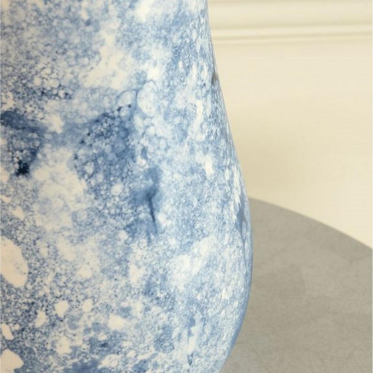 Laurita Ceramic Lamp by William Yeoward in Indigo Blue&nbsp;59x20cm – image 2