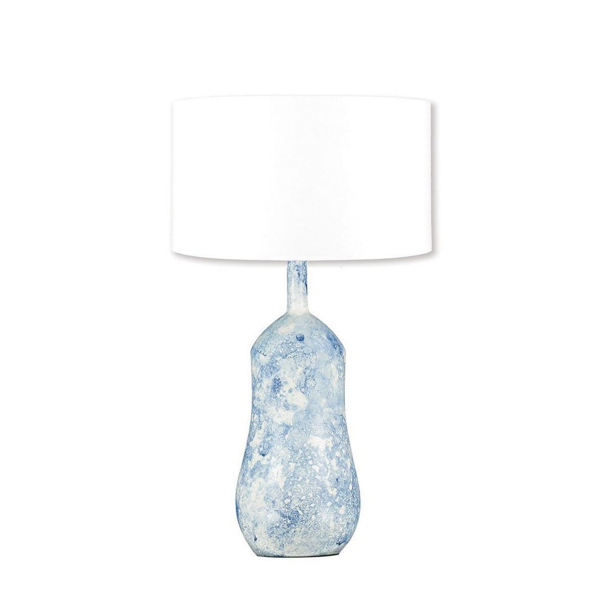 Laurita Ceramic Lamp by William Yeoward in Indigo Blue&nbsp;59x20cm – image 4