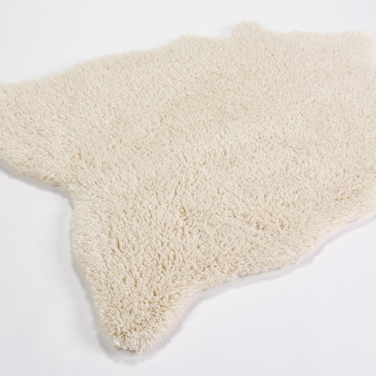 Peau 101 Bath Mat in Ecru Cream by Designer Abyss & Habidecor 95x110cm – image 3