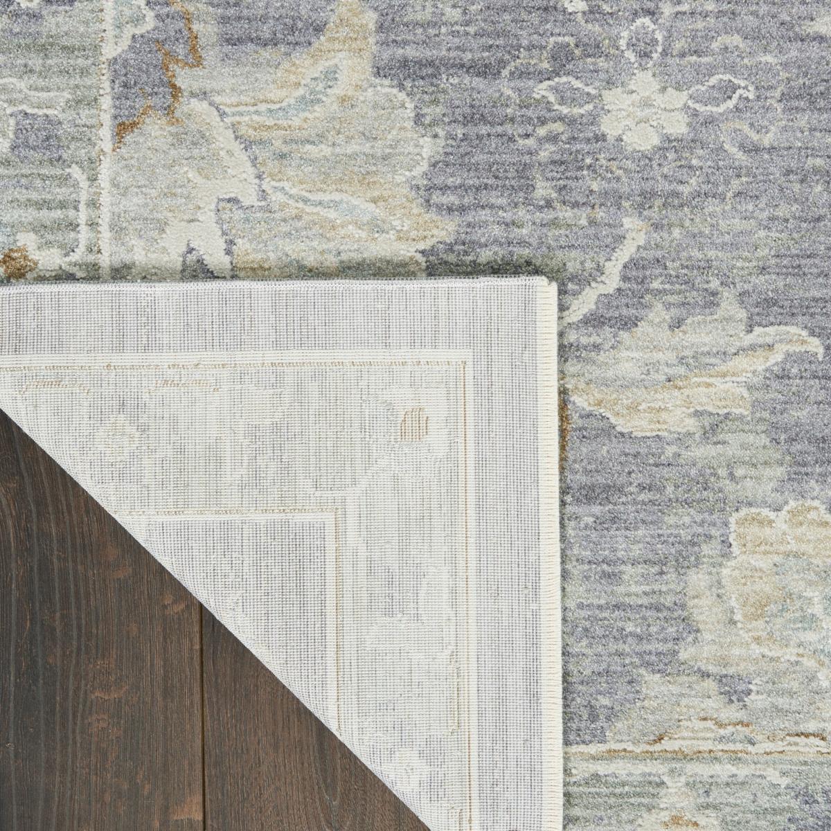 Infinite Persian Runner Rugs IFT04 in Charcoal Grey 69x310cm – image 2