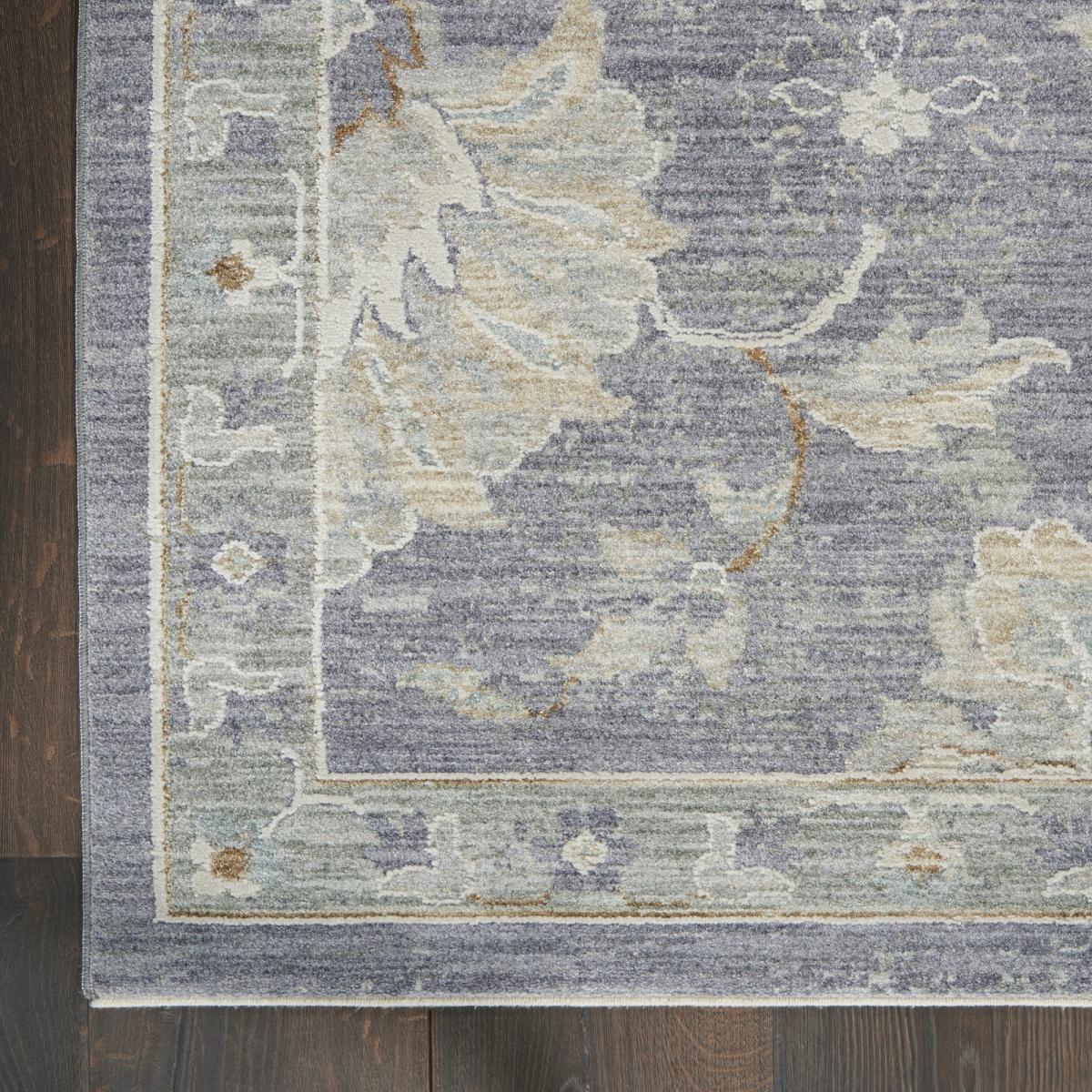 Infinite Persian Runner Rugs IFT04 in Charcoal Grey 69x310cm – image 1