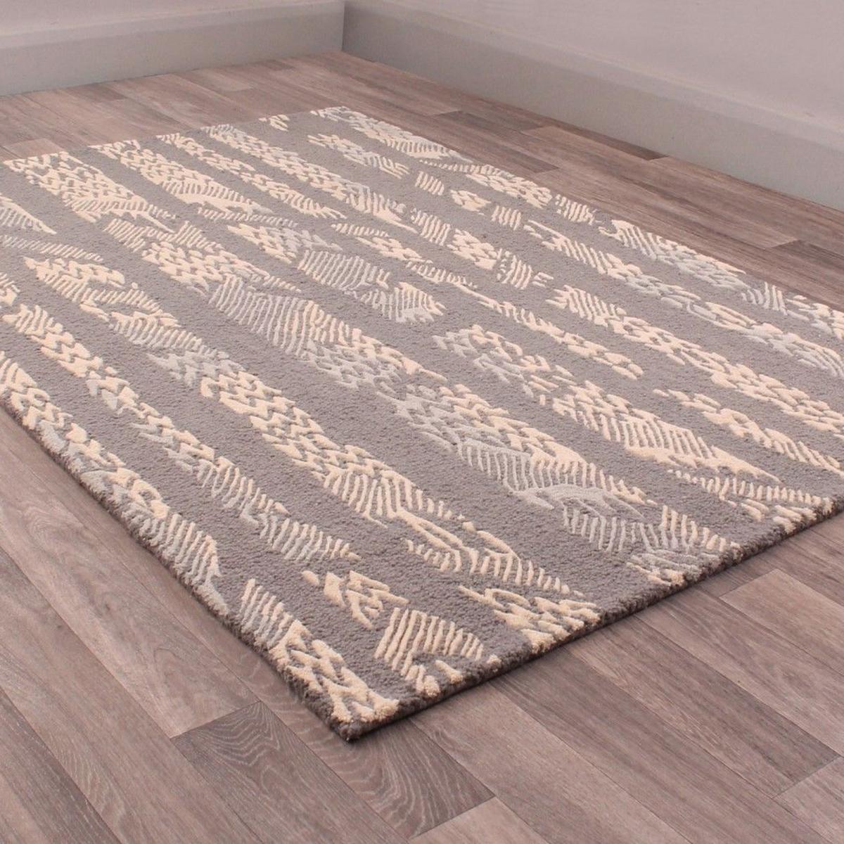Fusion Bondi Rugs in Brown & Beige – image 1