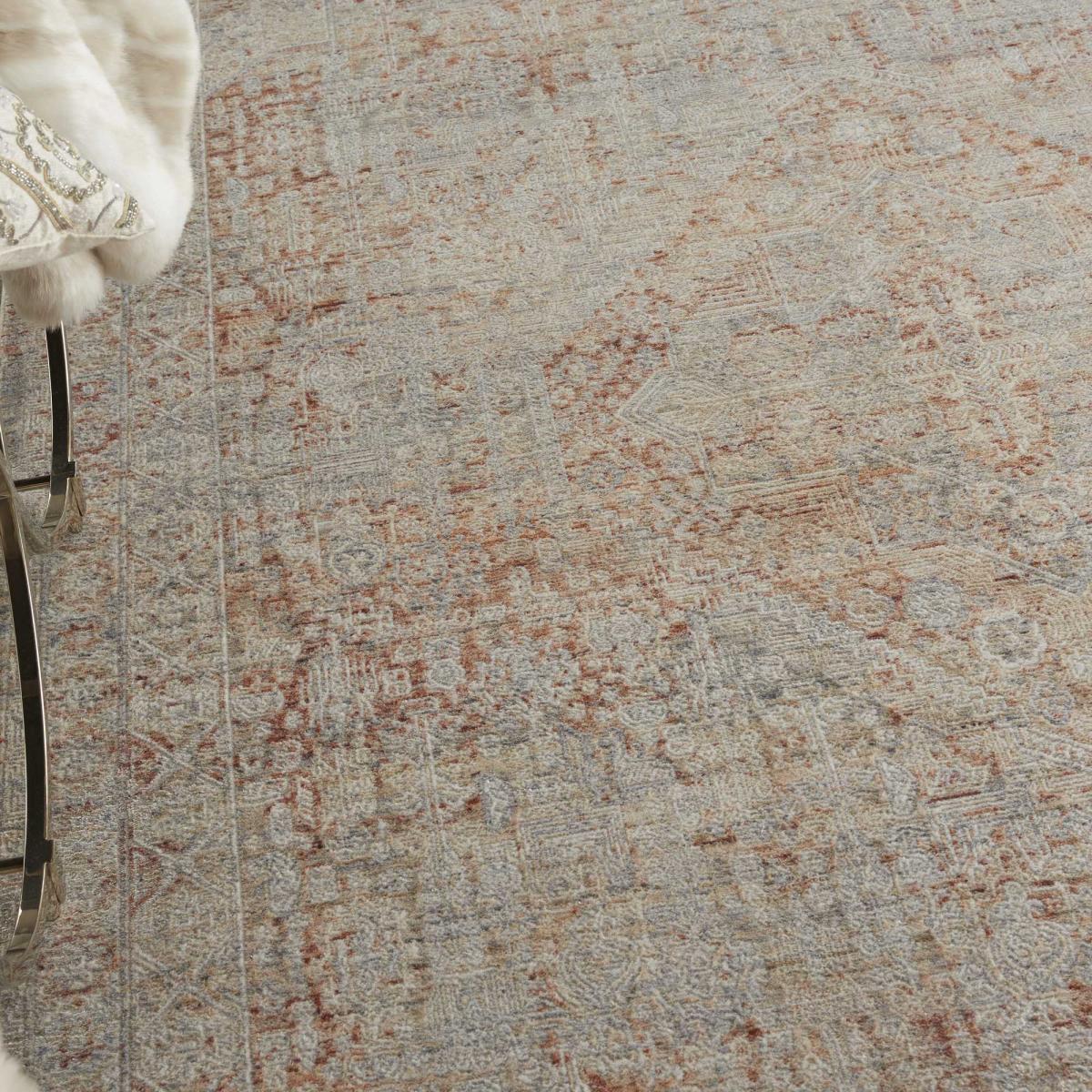 Lustrous Weave LUW02 Traditional Rugs by Nourison in Grey Brick – image 2