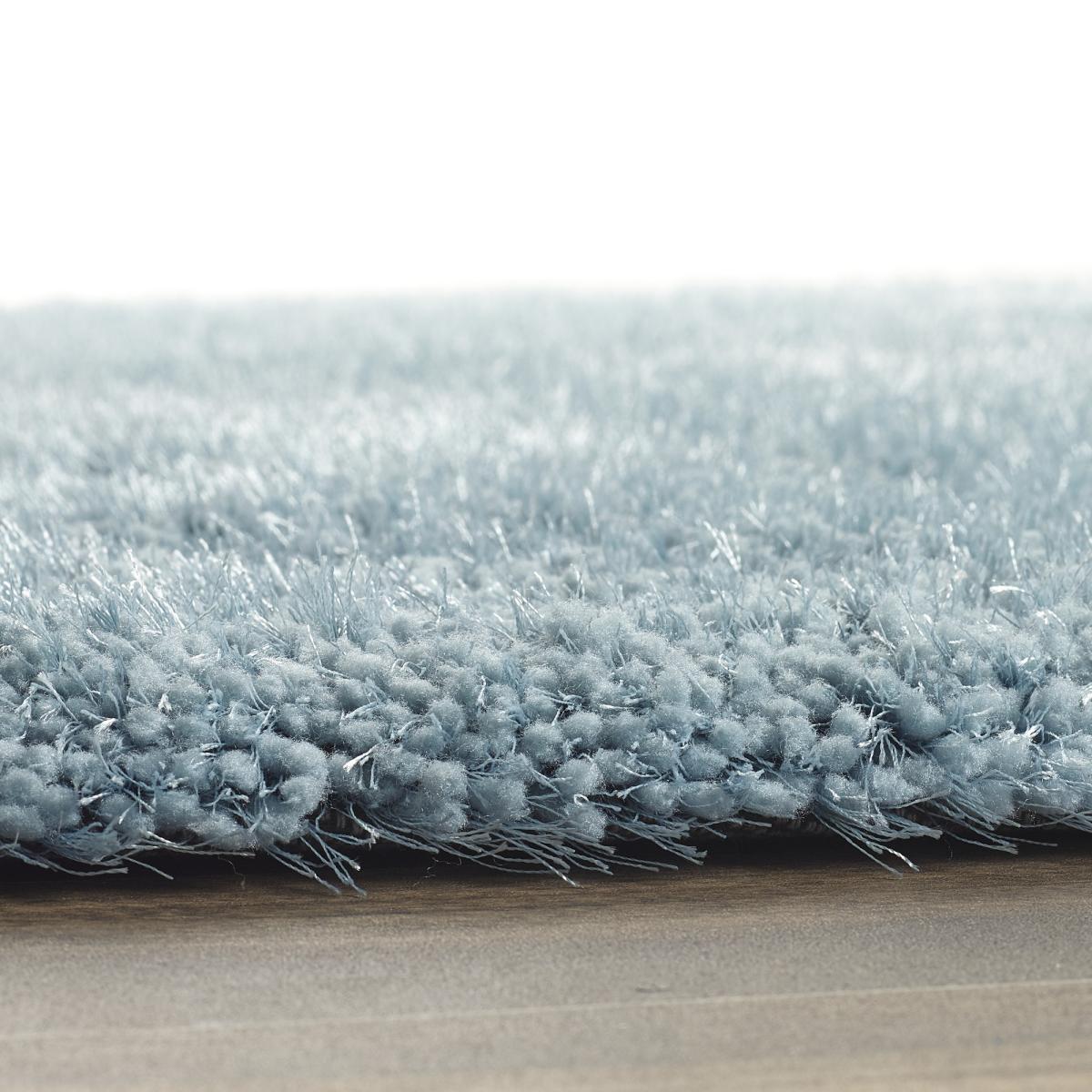 Chicago Shaggy Modern Plain Rugs in Duck Egg&nbsp;200x290cm – image 3
