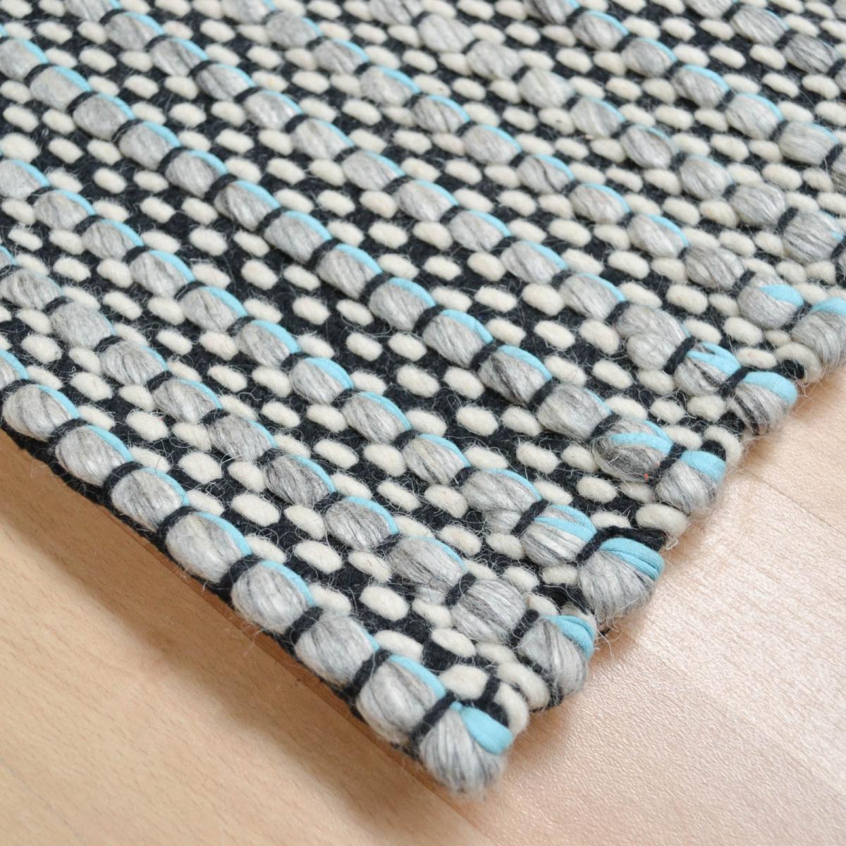 Linden Rugs in Aqua – image 2
