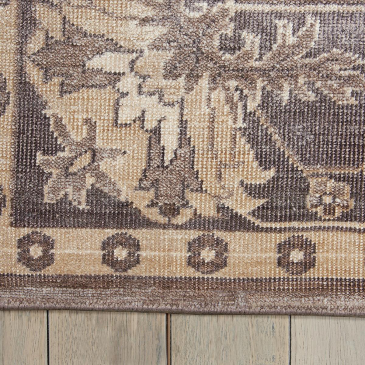 Aldora ALD03 Traditional Bordered Rugs in Oplgy by Nourison 259x351cm – image 3