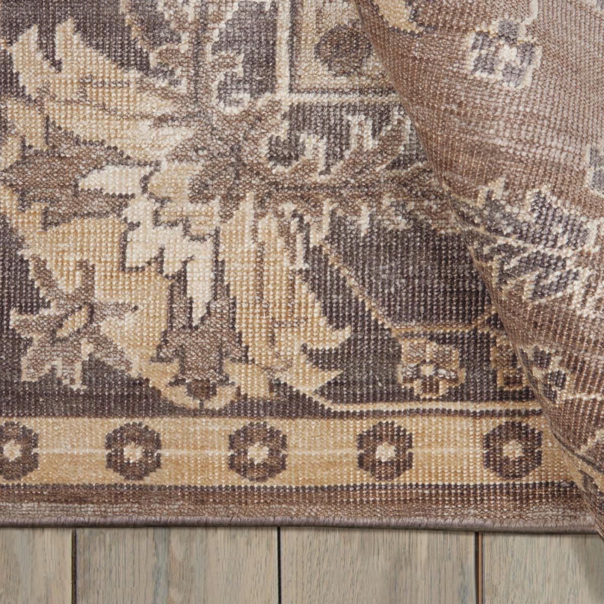 Aldora ALD03 Traditional Bordered Rugs in Oplgy by Nourison 259x351cm – image 5