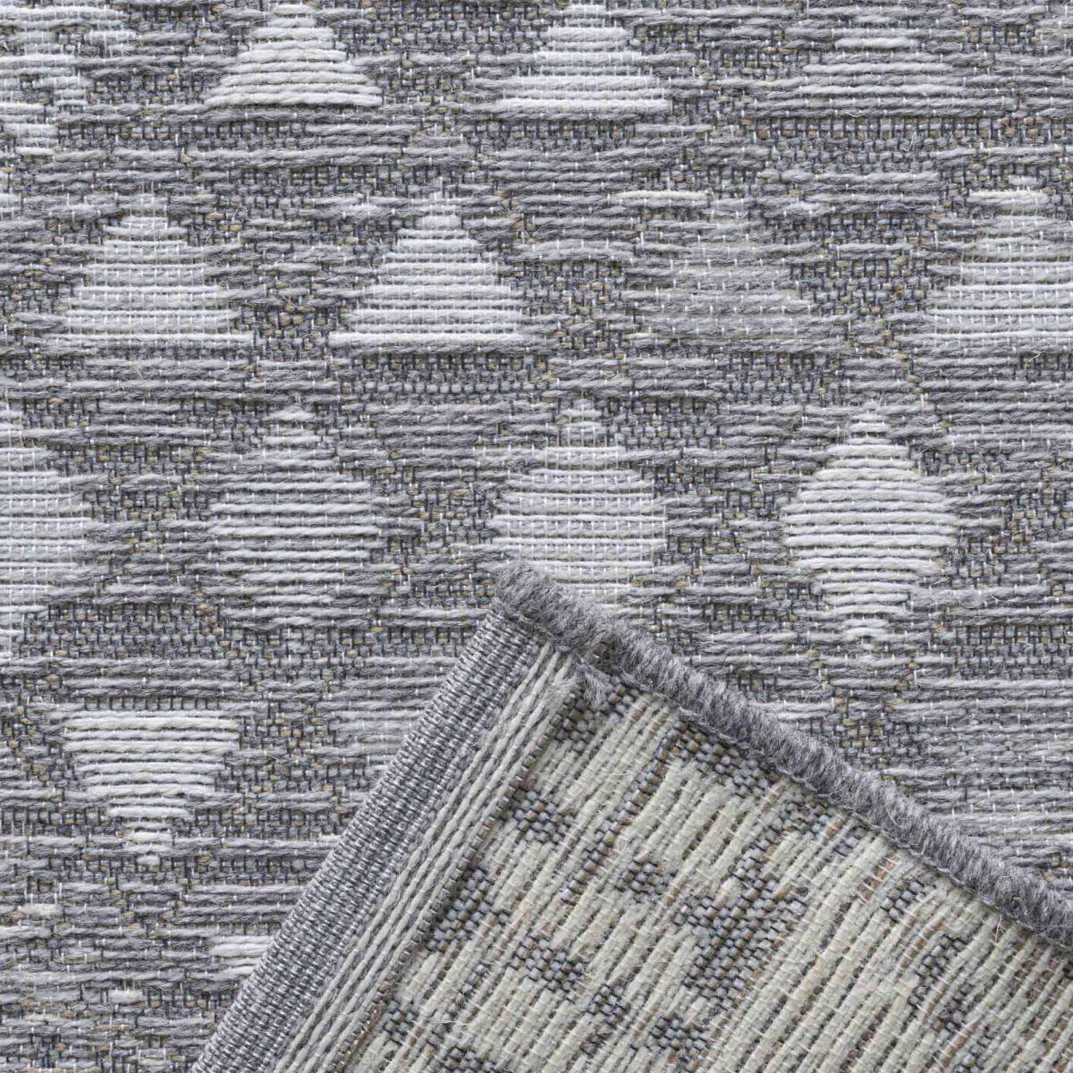 Cabana 84006 5001 Boho Flatweave Rug in Beige – image 2
