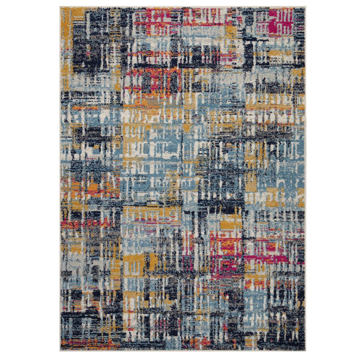 Gilbert 4152 Q Distressed Abstract Rugs in Multi&nbsp;160x230cm – image 5