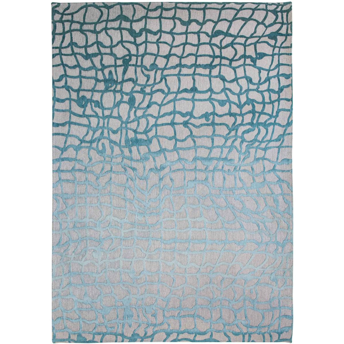 Louis De Poortere Modern Abstract Mad Men Dedalo Rugs 9203 in Blue Marine&nbsp;230x330cm – image 4