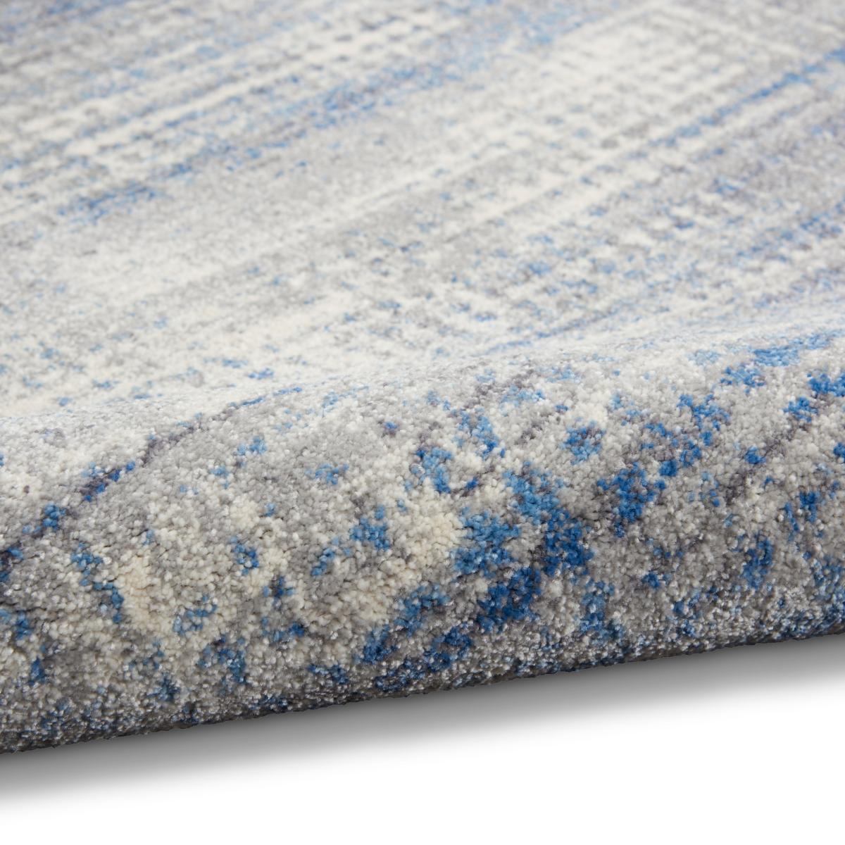 Calvin Klein Torrent Designer Abstract Rugs CK980 Ivory Grey Blue – image 2