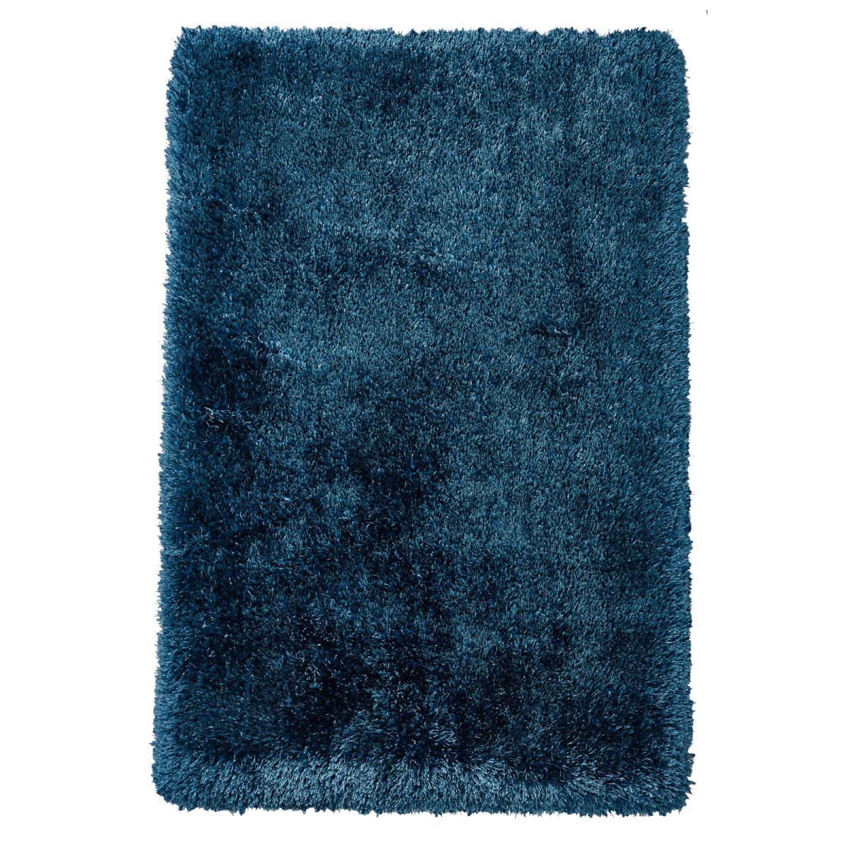 Montana Shaggy Rugs in Steel Blue 80x150cm – image 3