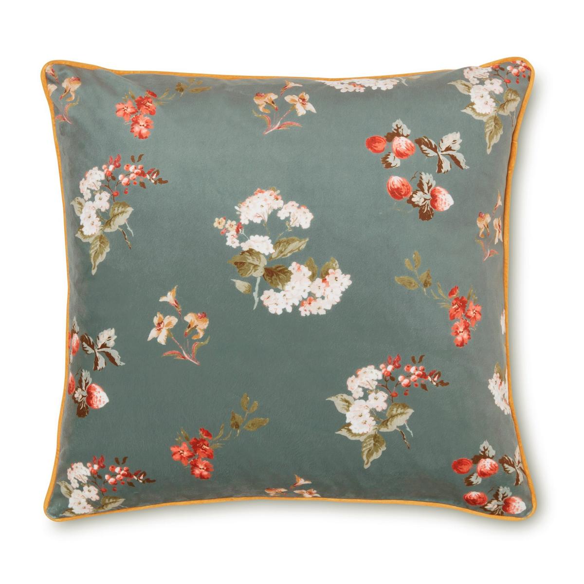 Rosemore Floral Cushion by Laura Ashley in Fern Green50x50cm – image 3