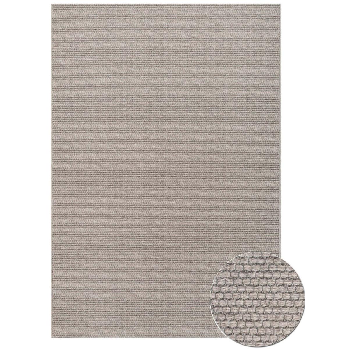 High Line Flatweave Modern Wool Rugs 99215 3005 in Light Grey 140x200cm – image 5