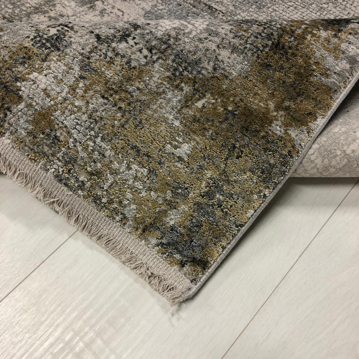 Luxury Toros Illusion Rug In Frost Grey – image 2