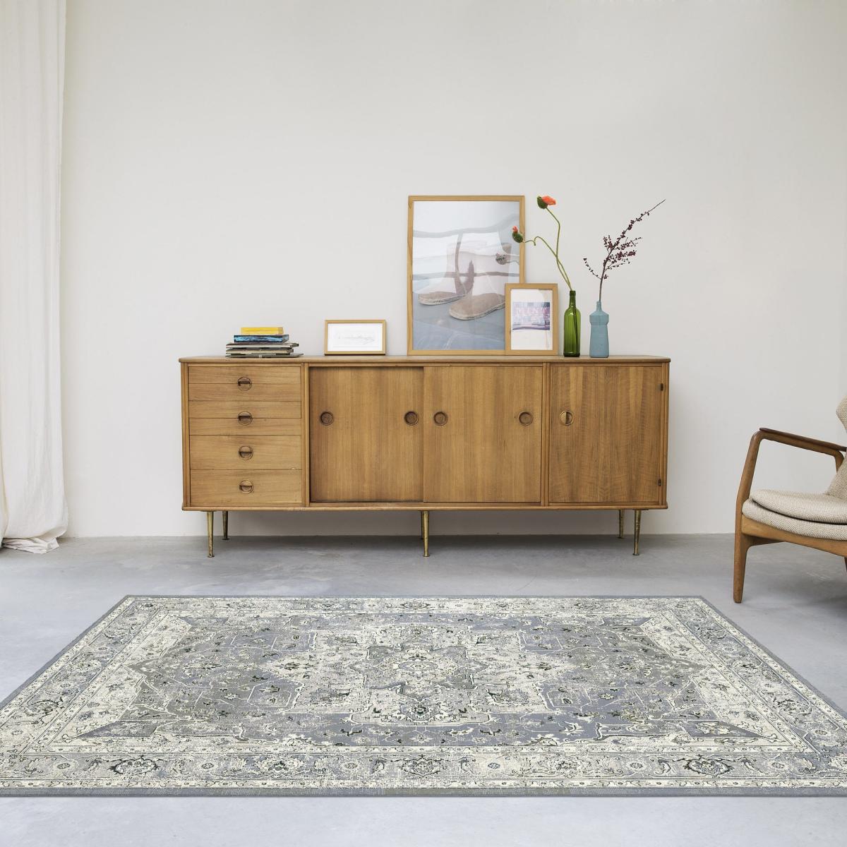 Da Vinci Rugs 57128 4696 in Blue – image 1