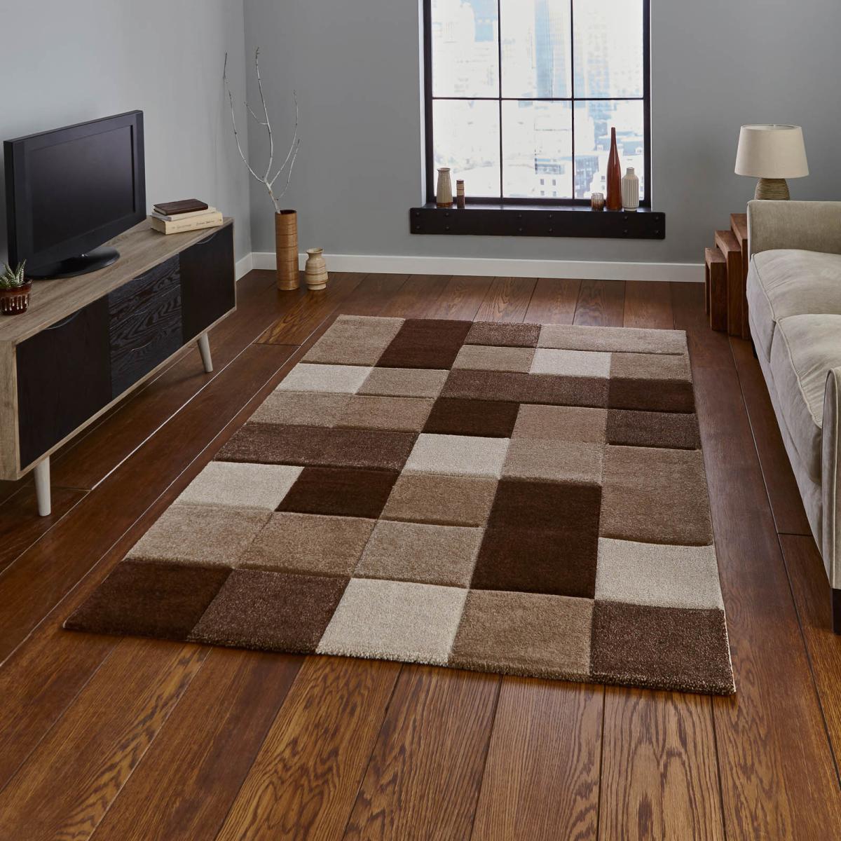 Brooklyn Rugs 646 in Beige and Brown – image 1