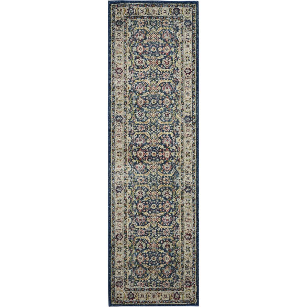 Ankara Global Traditional Persian Hallway Runners ANR13 in navy blue 71x244cm – image 2