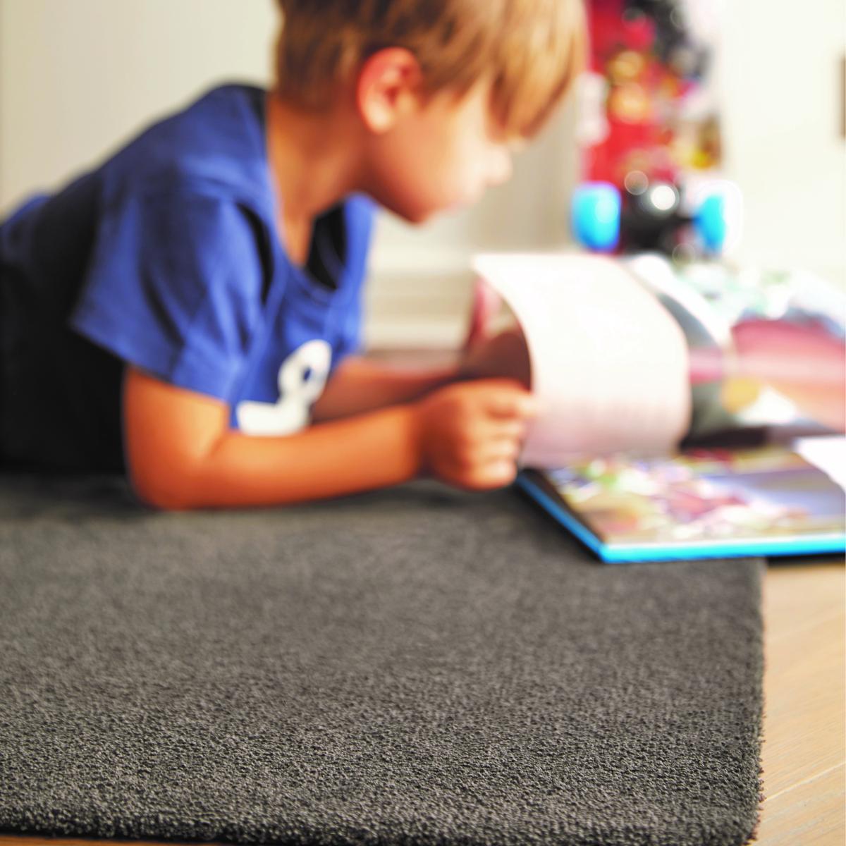 Sense Plain Washable Rug in Clove Brown – image 2