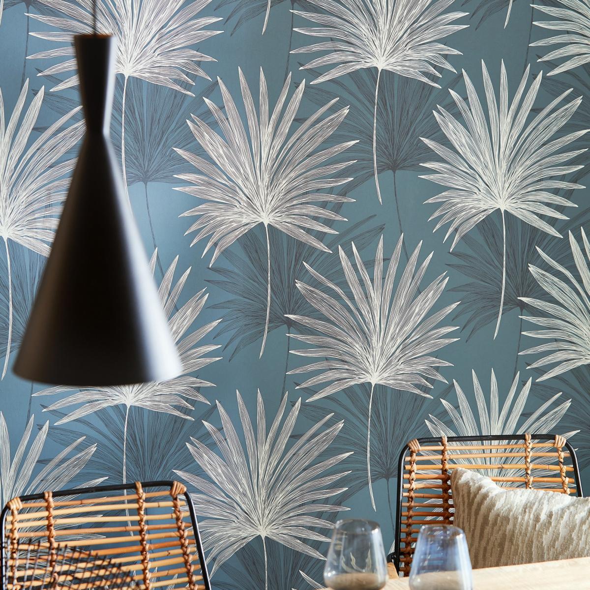 Mitende Wallpaper 112226 by Harlequin in ink Platinum Grey&nbsp;Roll – image 3