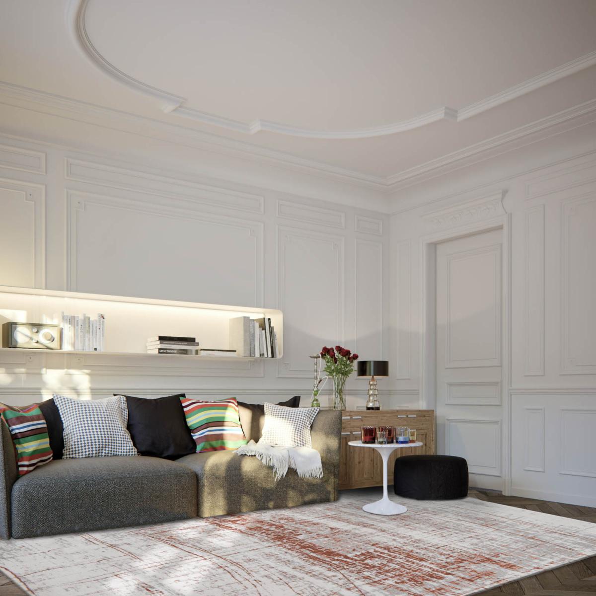 Mad Men Griff Rug 8956 in Copperfield – image 1