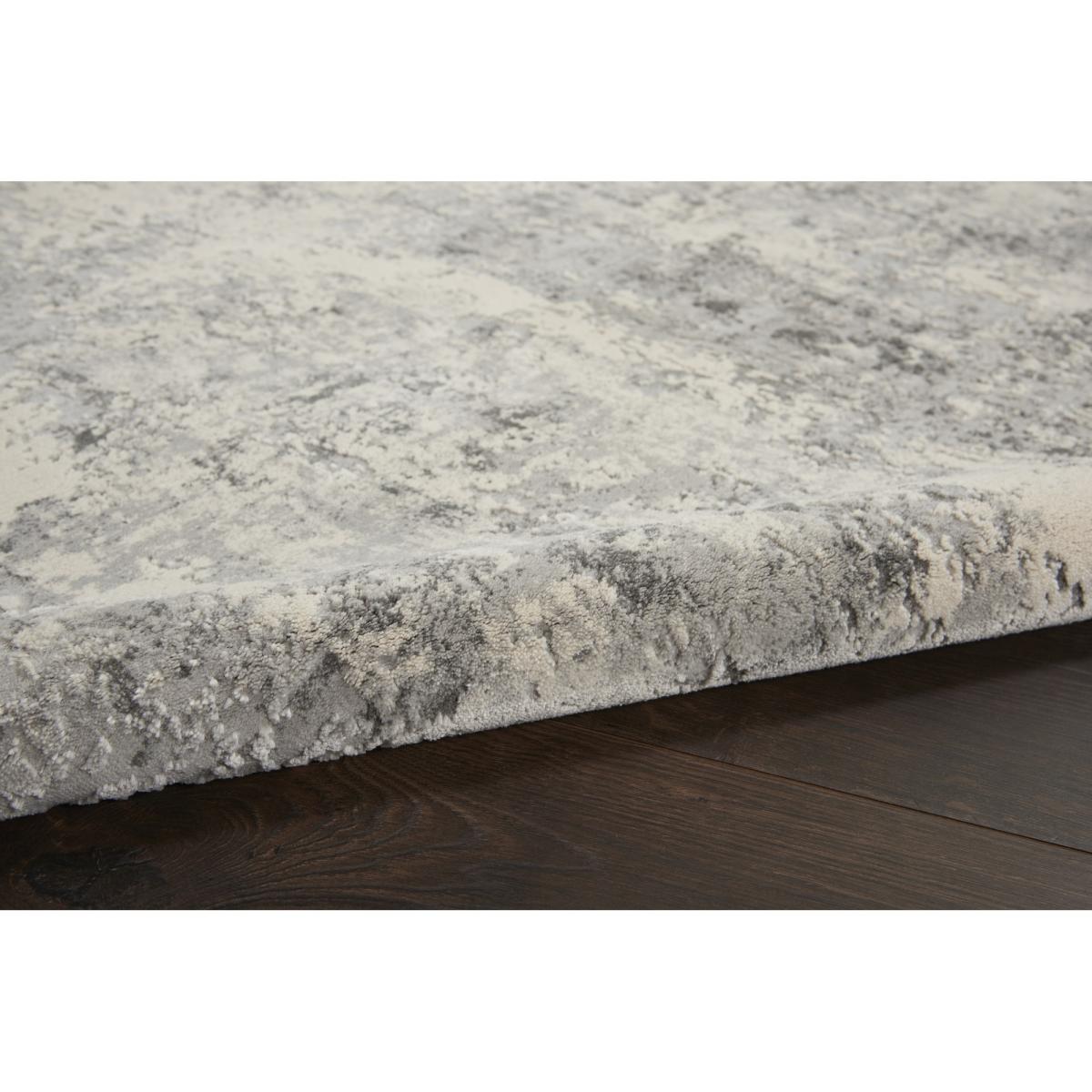 Rustic Textures Abstract Rugs RUS07 in Grey Beige&nbsp;119x180cm – image 3