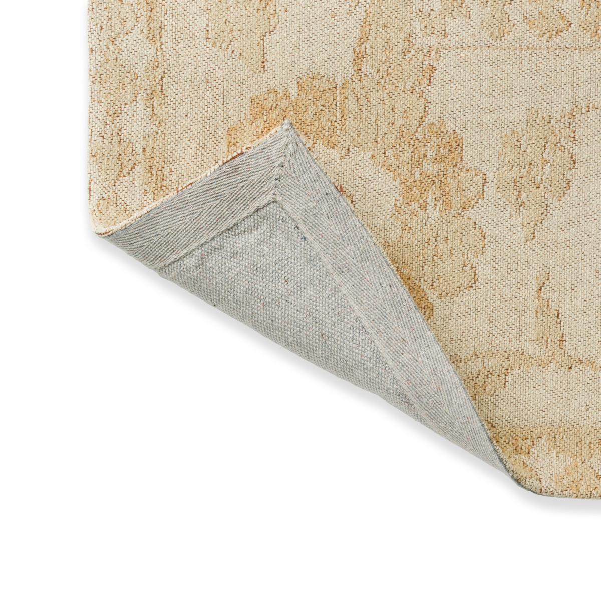 Newborough Jacquard 081606 Rug by Laura Ashley in Pale Gold 140x200cm – image 4