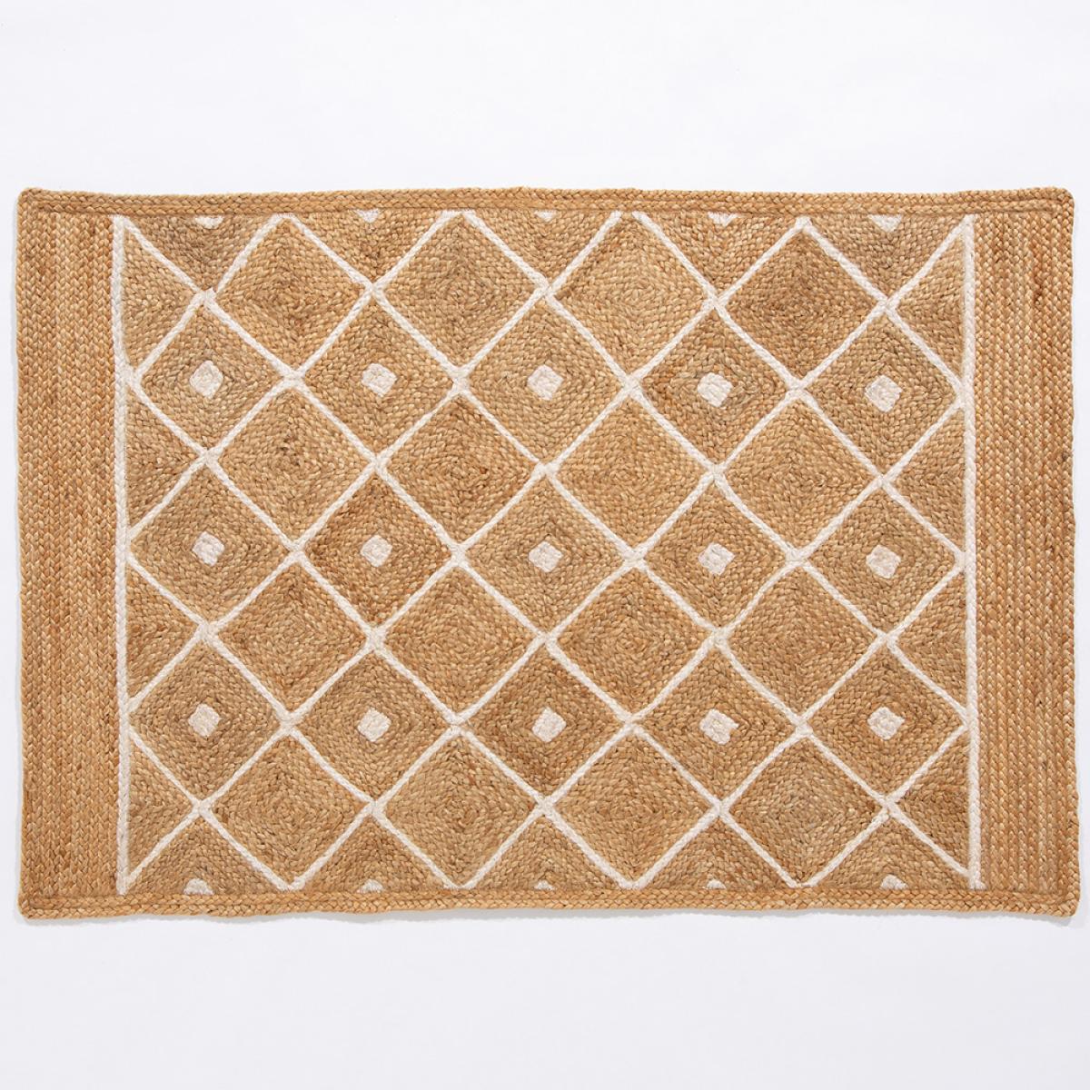 Natural Diamond Prestbury Hand Braided Jute Rug in Natural 120x170cm – image 5