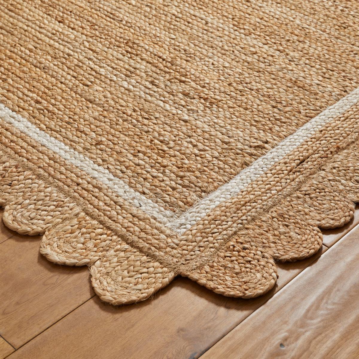 Naturals Border Jute & Cotton Flatweave Rug 160x230cm – image 3