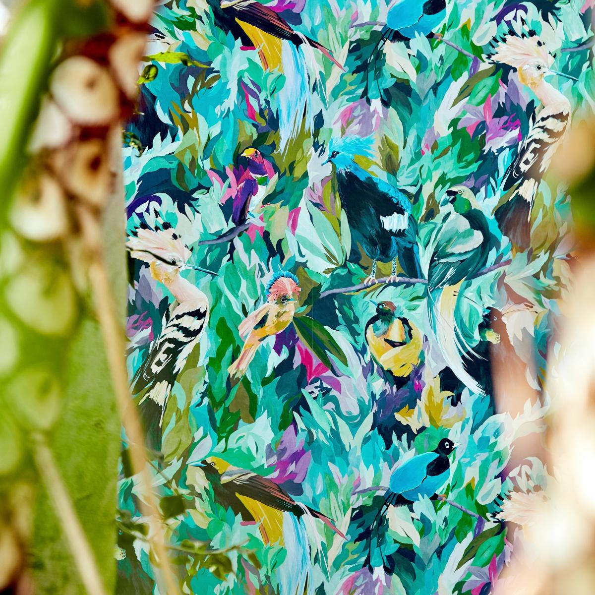 Dance Of Adornment Wallpaper 112763 by Harlequin in Wilderness Nectar Pomegranate Roll – image 2