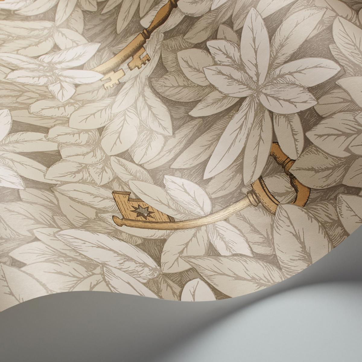 Chiavi Segrete Wallpaper 26052 by Cole & Son in Stone Gold Roll – image 2