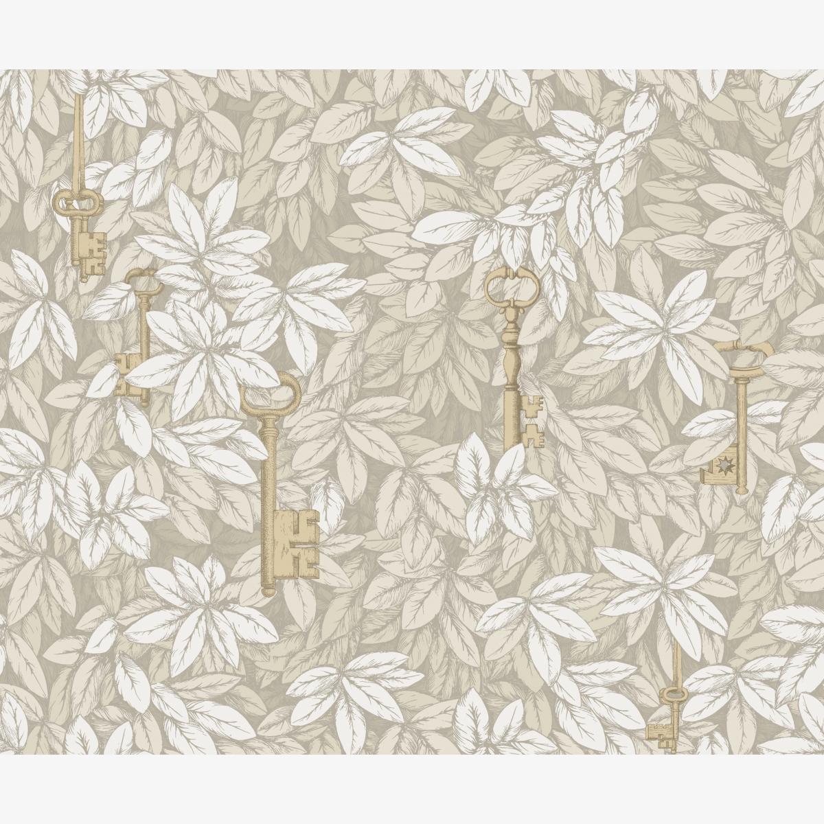 Chiavi Segrete Wallpaper 26052 by Cole & Son in Stone Gold Roll – image 1
