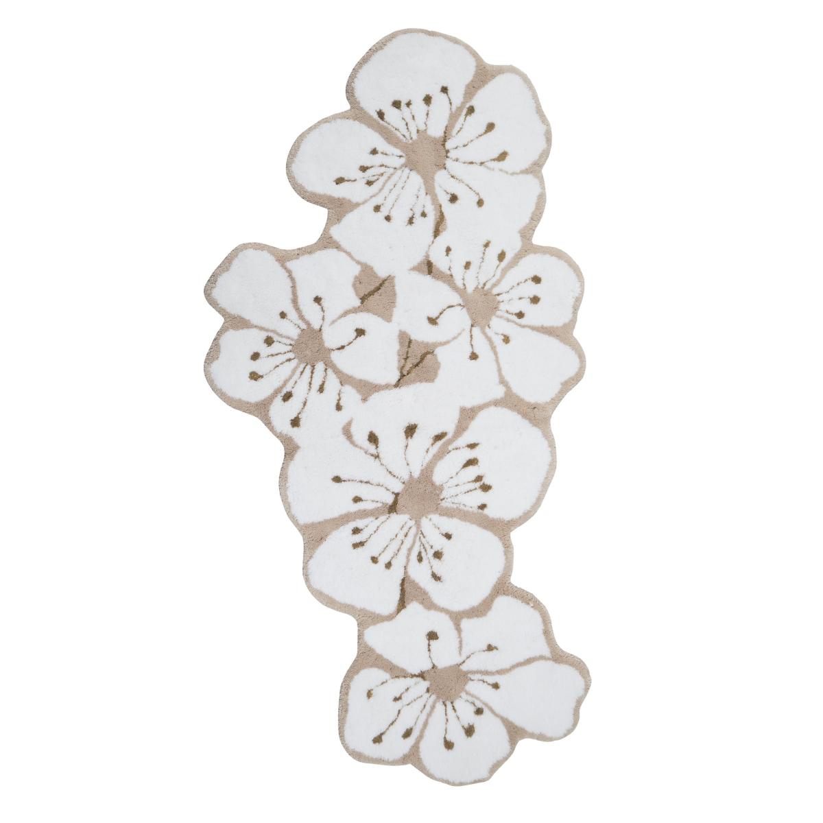 Luxury Sakura Floral Bath Mat by Designer Abyss & Habidecor 80x150cm – image 5