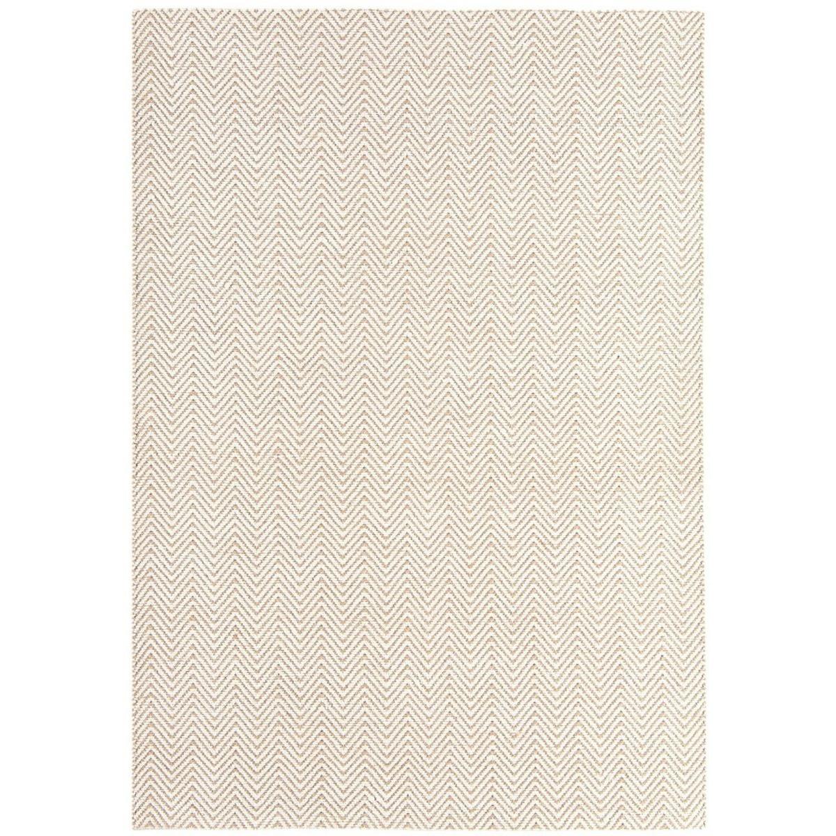 Ives Modern Chevron Zigzag Pattern Rugs in Natural Cream&nbsp;100x150cm – image 4