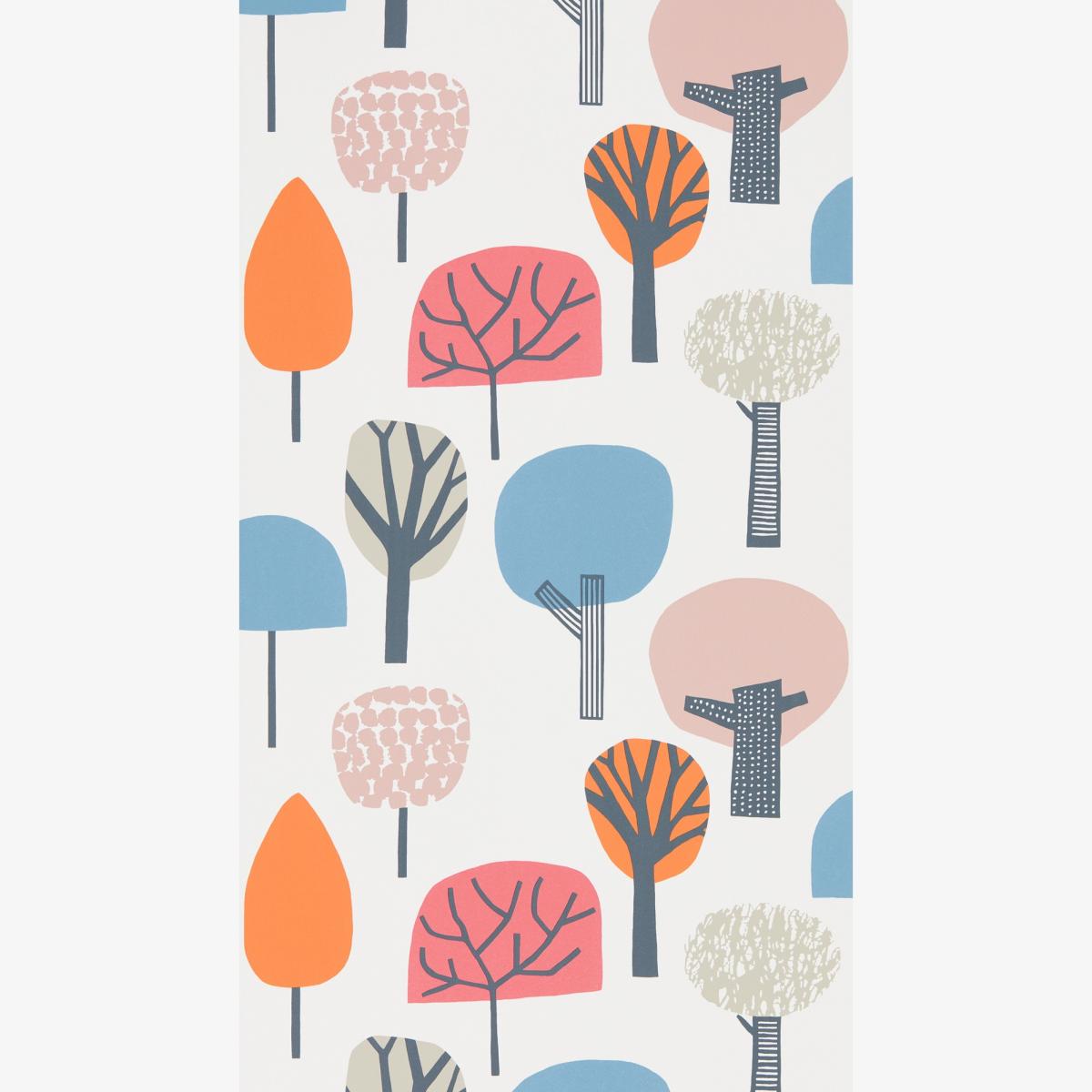 Liora Wallpaper 111526 by Scion in Watermelon Tangerine Lake Roll – image 1