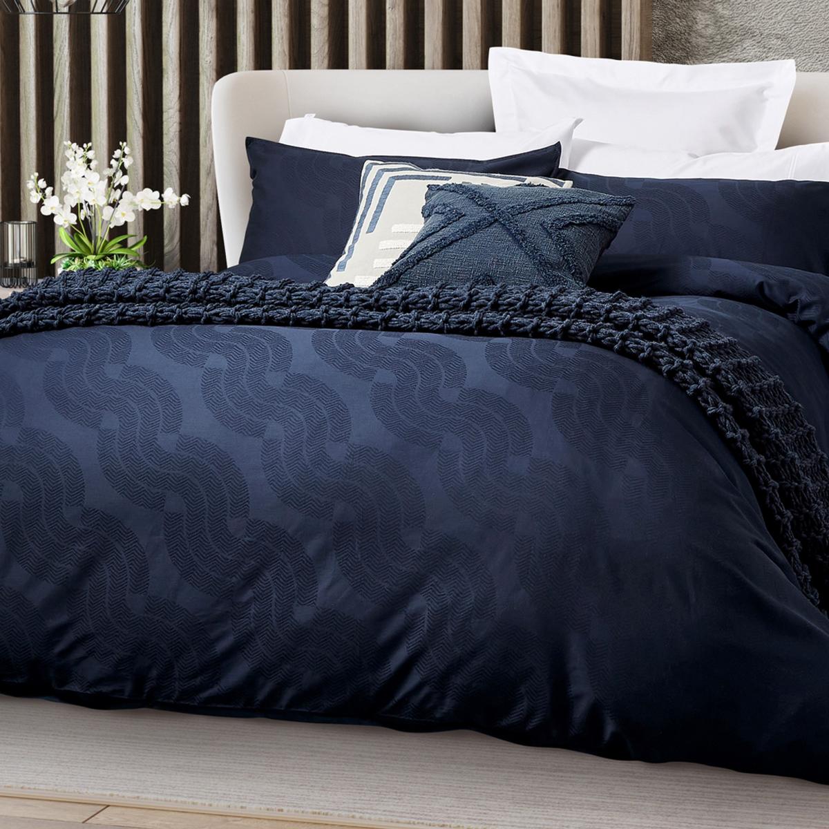 Nalu Leilani Bedding by Nicole Scherzinger in Orion Blue 220x230cm – image 2