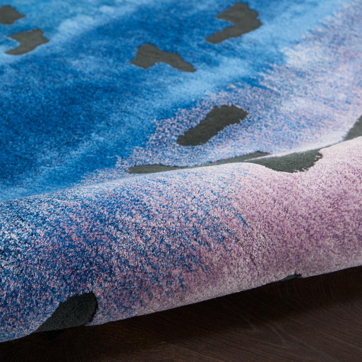 Prismatic Abstract Rugs PRS23 by Nourison in Black Multicolour 168x226cm – image 2