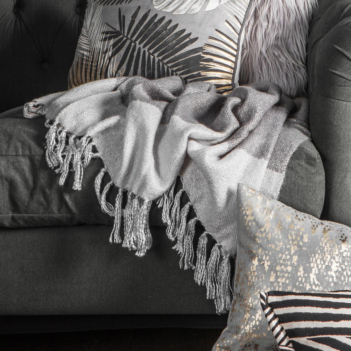 Hytti Tonal Mohair Throw in Slate silver&nbsp;130x180cm – image 3